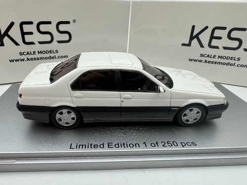 KESS 1/43 ALFA ROMEO 164 3.0 V6 12V QUADRIFOGLIO VERDE 1990 BIANCO 788 - Foto 5 di 8