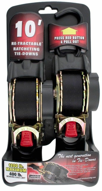 3500 lb Load Capacity Erickson 59139 Blue 2 x 16 Ratcheting E-Track Logistic Strap