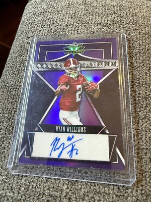 Ryan Williams Leaf Valiant Autograph /6 V-RW2