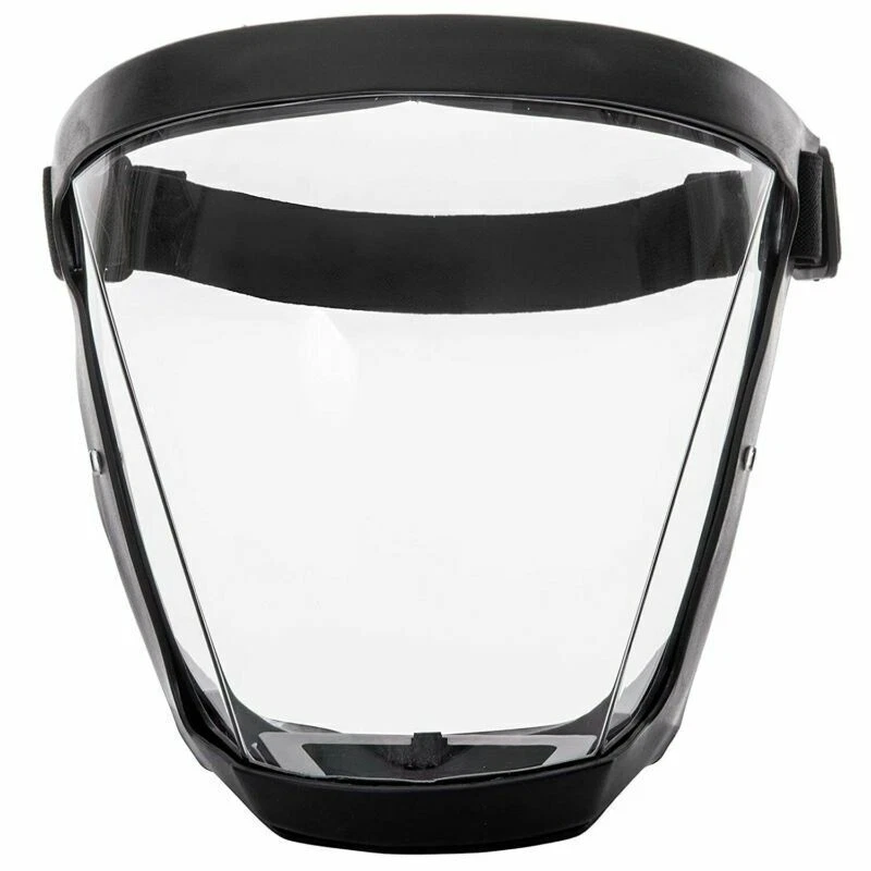 Clear Full Face Mask Anti-fog Reusable Protective Safety Shield - Transparent - Image 2 of 4
