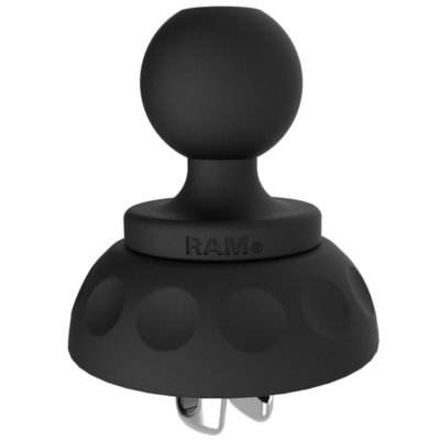 RAM Mount RAP-B-405U Surfboard Leash Plug Adapter Base with 1 Inch Ball