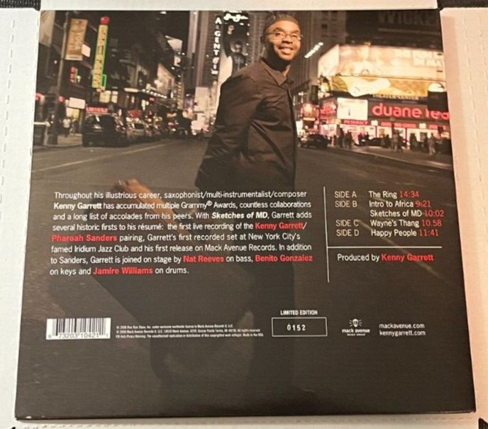 KENNY GARRETT - Sketches of MD ~ MACK AVENUE 1042 [Limited