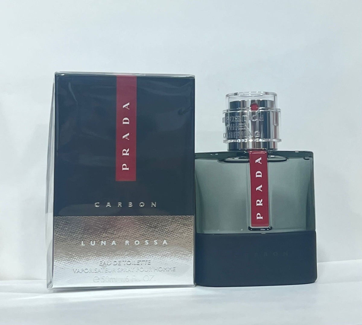 Prada Luna Rosa Carbon 1.7oz EDT Spray For Men New In Box | eBay