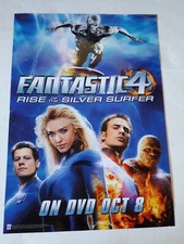 FANTASTIC 4 RISE OF THE SILVER SURFER ORIGINAL POSTER Video Shop DVD 42x59.2cm