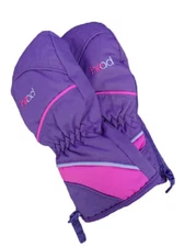 Head Jr. Zippered Side Ski Mittens Purple/Violet/Morado