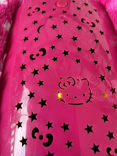 Pillow Pets Dream Lites Pink Hello Kitty Stuffed Animal Nightlight Starry Sky A3 - Picture 8 of 8