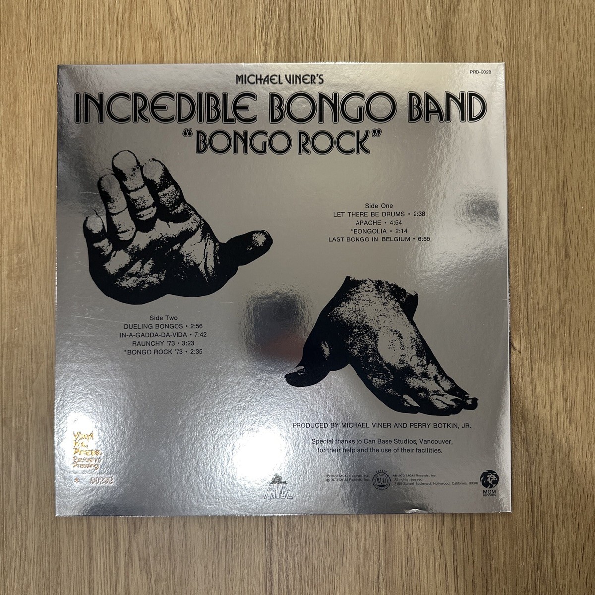 Incredible Bongo Band - Bongo Rock Vinyl Me Please VMP