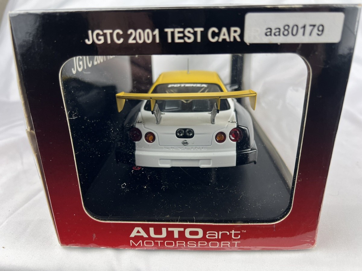 RARE 2001 Nissan Skyline JGTC Test Car (R34) 1:18 Autoart RARE 2001 Nissan Skyline JGTC Test Car (R34) 1:18 Autoart