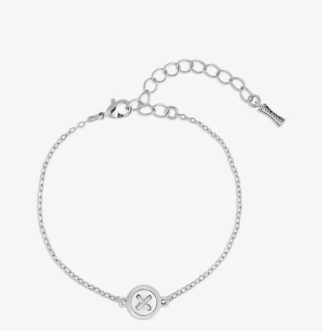 Ted Baker London Brenna Mother of Pearl Button Chain Bracelet NWT 65