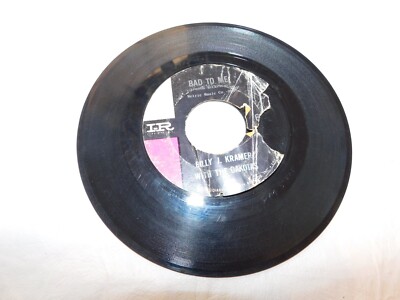 Record 45 Bad to Me & Little Children by Billy J. Kramer with The Dakotas Imperi