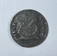 Colonial 1950's (#21284) Becker on edge. Restrike Nice little green