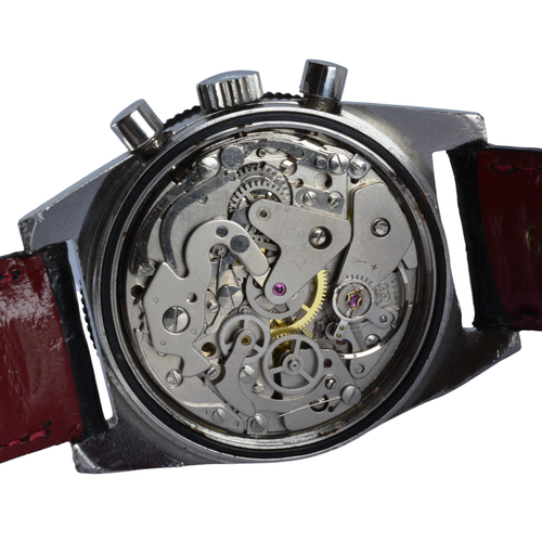 Raro Orologio Cronografo Manuale Dixi Militaria Uomo 38mm 1006-10 Valjoux 7733! - Foto 9 di 10