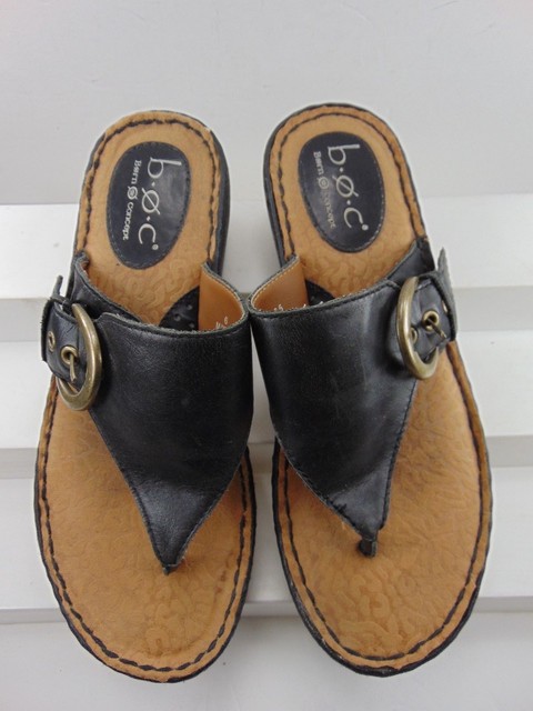 low heel thong sandals