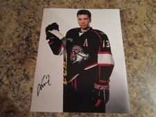 JARED MCISAAC SIGNED 8X10 MATTE PHOTO DETROIT RED WINGS TEAM CANADA (D)