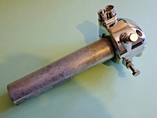 7/8" THROTTLE TWISTGRIP TWIN PULL CHROME BSA TRIUMPH 99-0347 99-0351 DOHERTY 77