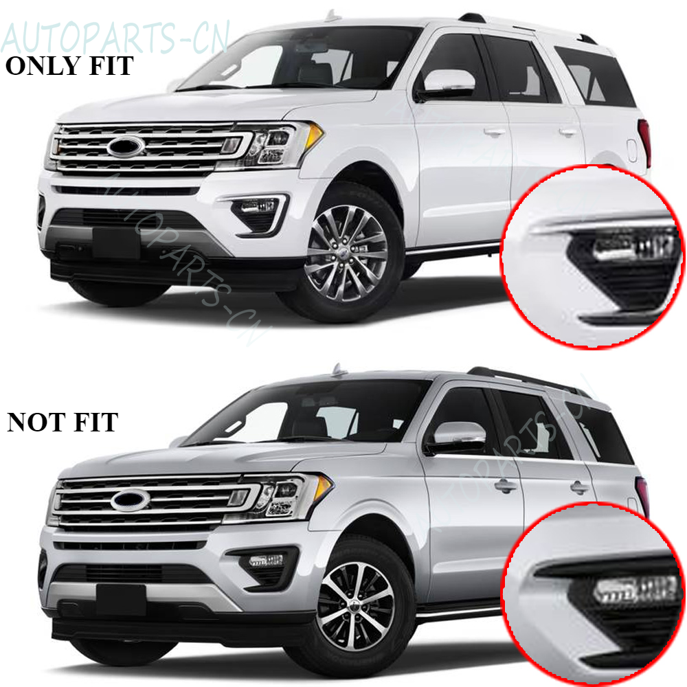 For 2018-2021 Ford Expedition Front Bumper Fog Light Left Driver