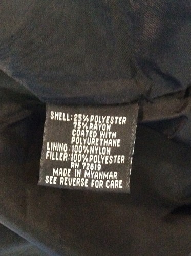 Abrigo con capucha Team Billion Bay International Puffy XL Parka negro para hombre - Imagen 9 de 10