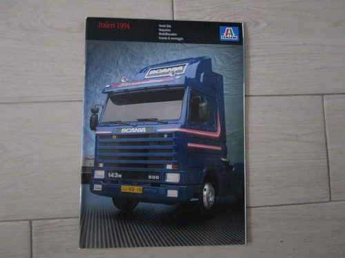 Vintage Italeri Plastic Kit Catalog 1994 Cars Truck Military Model kits 63 Pages