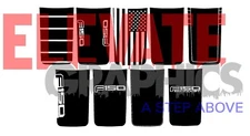 For Ford F-150 Hood Center Stripes Vinyl Graphics 3M Stickers Decals 2021-2026