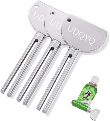 3pcs Stainless Steel Tube Squeezer -Toothpaste, Cream Expeller -Save & Organize!