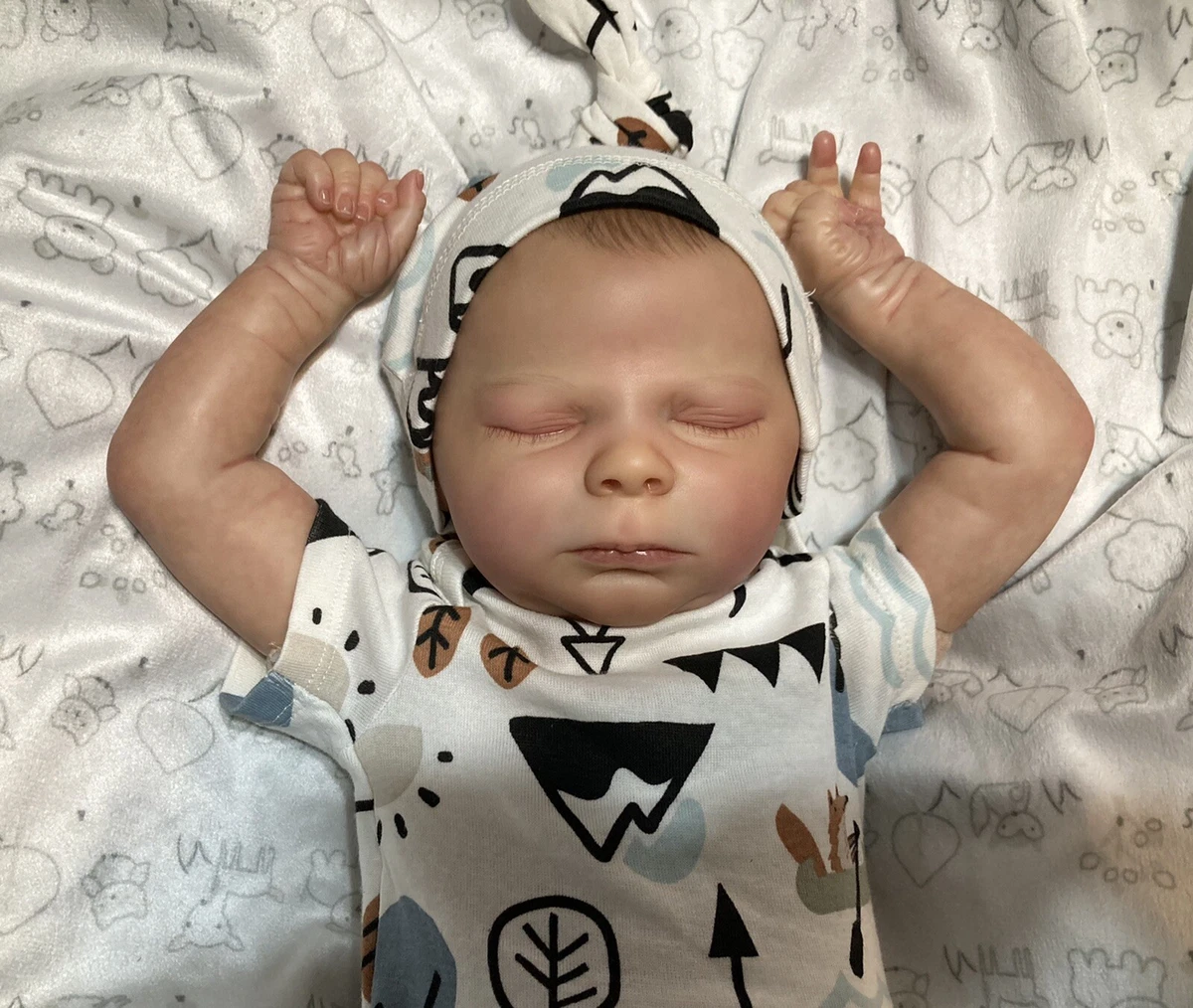 Realborn KASE Asleep Bountiful Baby Limited Edition Reborn Doll eBay