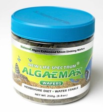 NEW LIFE SPECTRUM ALGAEMAX WAFERS FOOD 250 gram 12 mm SINKING DISKS