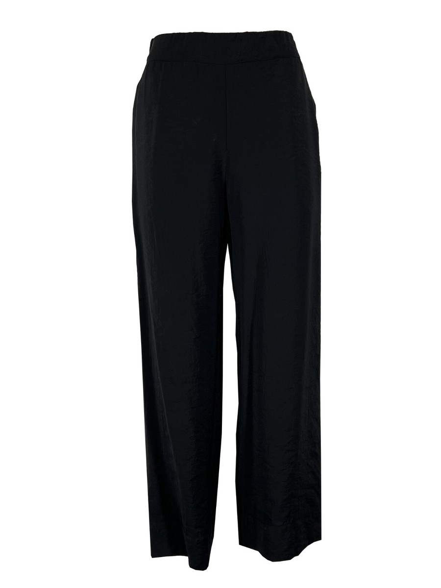 Pantaloni Neri Piazza Italia Pantaloni A Palazzo TADASHI Pantalone