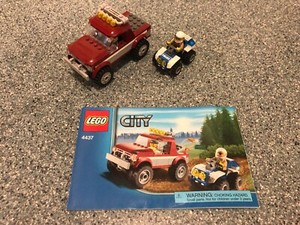 lego city police truck instructions