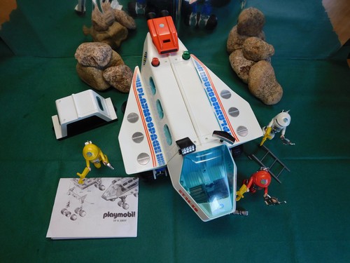 Playmobil **Rarität** Raumtransporter 3535-A/1980 mit Dreizacksteuer, BA, o.OVP! - Bild 9 von 12