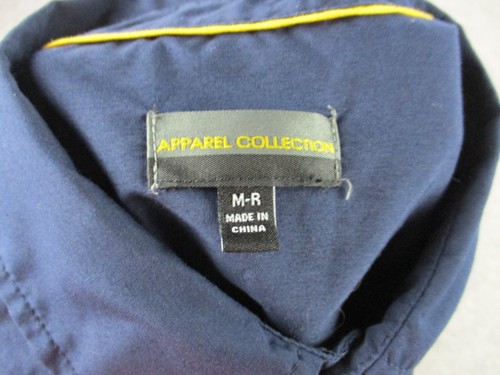 McDonalds Shirt Mens Medium Blue Apparel Collection Button Up Employee Uniform - Picture 5 of 11