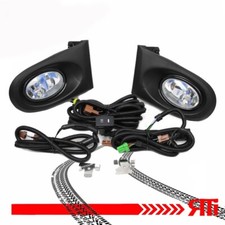 For 02-04 Acura Rsx Dc Type S Base K20 Jdm Clear Fog Light Harness Switch Kit