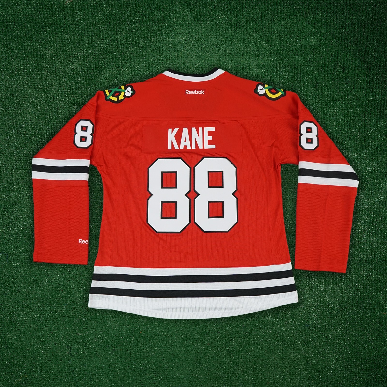 Reebok Youth Chicago Blackhawks Patrick Kane Red Home Premier Jersey