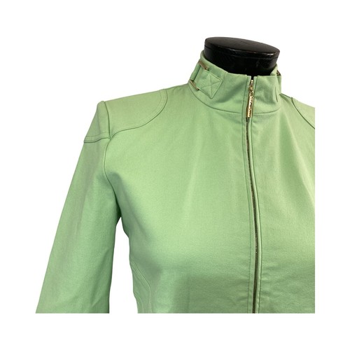 St. John Sport By Marie graue grüne Jacke mit Reißverschluss vorne Größe M - Bild 5 von 21