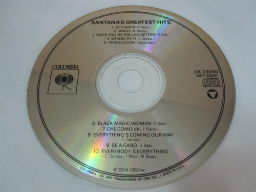 Santana Guitar Legend Collection: 3 CD Albums + 1 Cassette = Classic Rock Bundle - Picture 7 of 15