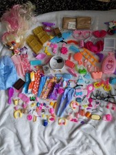 Doll house accessories. Some Barbie, some not. Huge bundle.