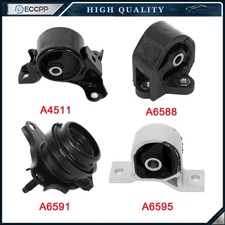 ECCPP Fits Honda Civic 2001-2005 1.7L Engine Motor Mount & Auto Transmission Set