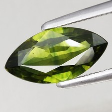 1.25ct Marquise 10.2x5.3mm Natural Green Sapphire Bangkaja Chanthaburi, Thailand