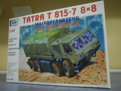SDV LKW Bausatz Tatra T 815-7 8x8 Militärfahrzeug