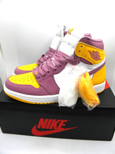AIR JORDAN 1 Retro High OG Brotherhood 555088-706 Gold Bordeaux White Sz 9 NEW B
