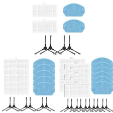 Sweeper Accessories Filters 2-in-1 For MAMNV BR150/BR151 Mop Pad Reduce Dust