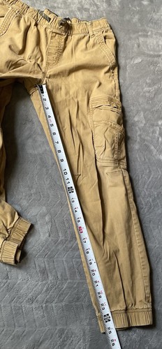 Lot Of 2 Wrangler Boy’s 14 Husky ElasticPants Stretch Gamer Cargo Pants - Picture 13 of 15
