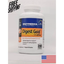 Enzymedica Digest Gold Advanced Support 240 Capsules Exp 03/2027!!