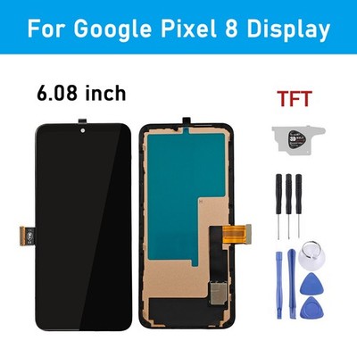 For Google Pixel 8 TFT LCD Display Touch Digitizer Screen Assembly Replacement