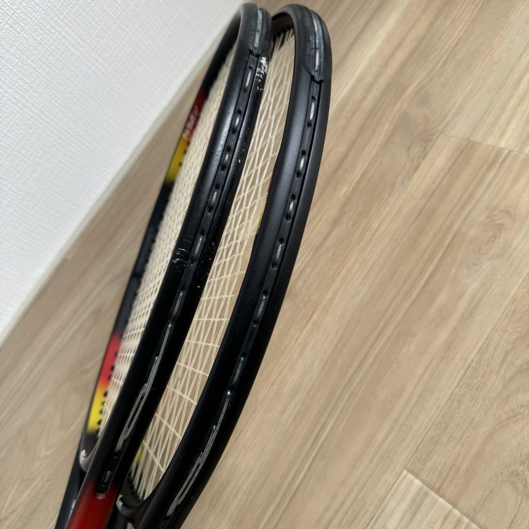 Wilson ウィルソン プロスタッフ クラシック 110 テニスラケット 2本 Wilson Pro Staff Classic 110 Tennis Racket 2 | eBay