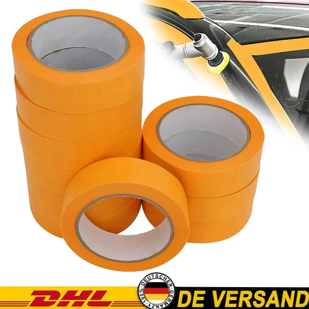 20x Goldband // 30mm x 50m // Soft Tape Abdeckband Washi Tape // Markenqualität