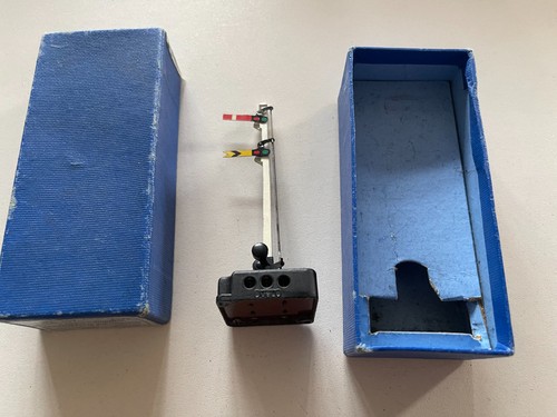 HORNBY DUBLO OO GAUGE - 32136 ED2 SEÑAL ELÉCTRICA DE DOBLE BRAZO - EN CAJA | Condition: Used