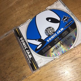 SONIC JAM Sega Saturn software Japan EB