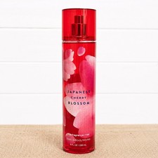 Bath  Body Works JAPANESE CHERRY BLOSSOM Fine Fragrance Body Mist Spray 8 oz