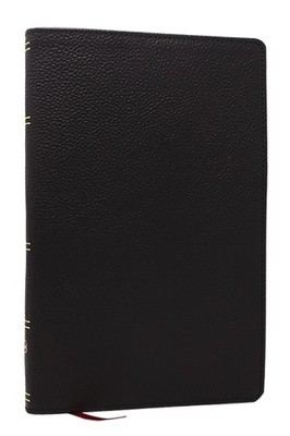 Thomas Nelson NKJV, Personal Size New Testament, Black Genuine L (Leather Bound)