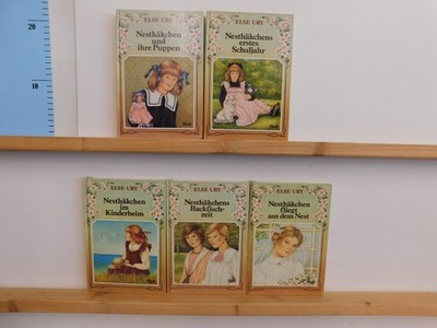 Else Ury Nesthäckchen Band 1-5 und ihre Puppen erstes Schuljahr im Kinderheim